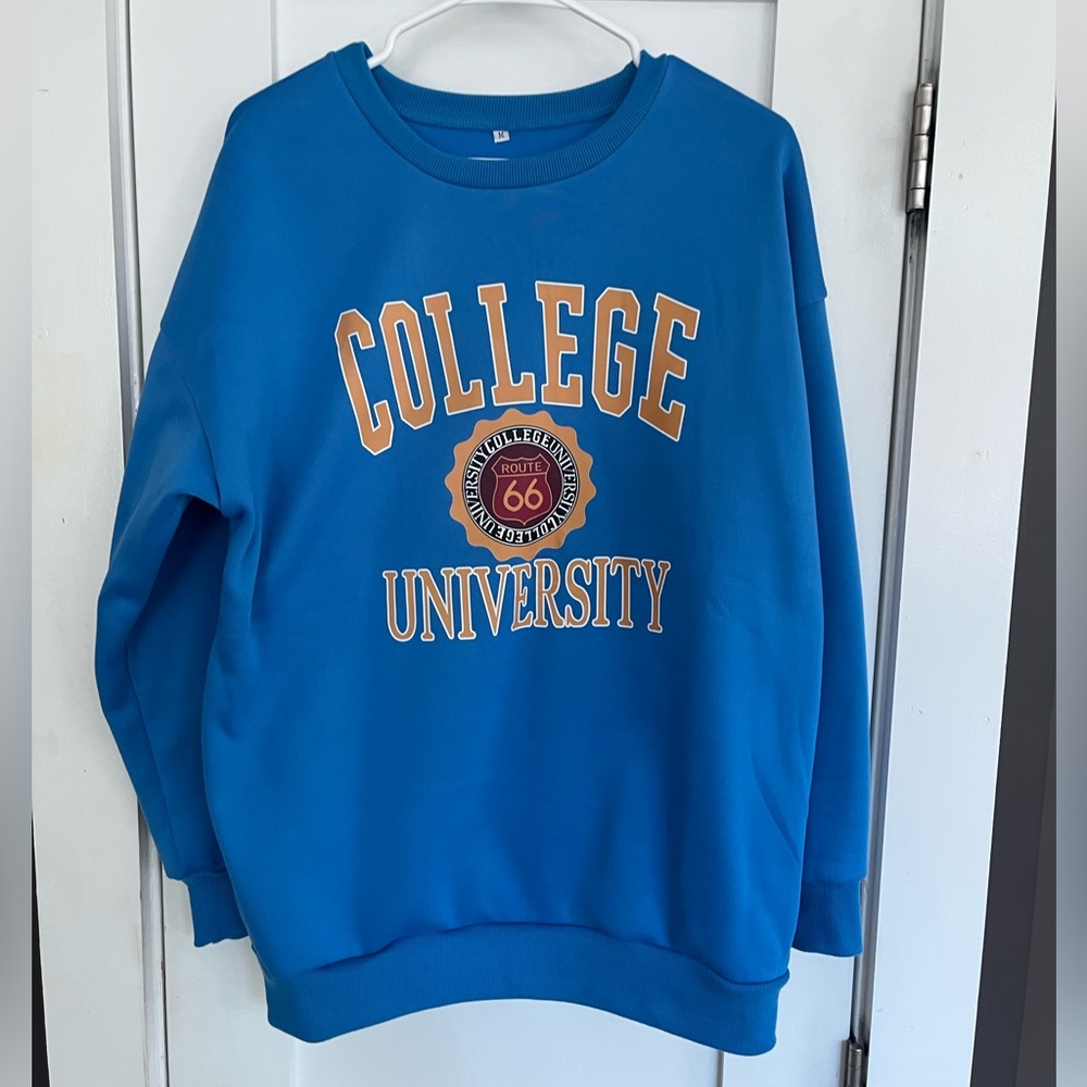 Long sleeve College University Medium